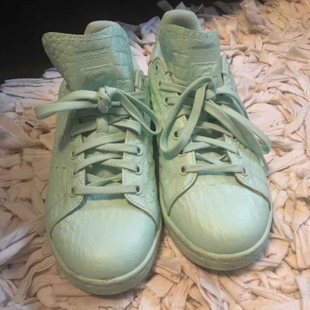 Stan Smith Edition Mint Green Croc Adidas✨
